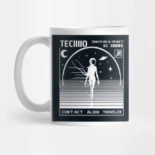 Alien Traveler Contact Mug